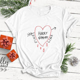 Loose Shirts Fine Line Love on Tour Women Tshirt Shirt Black White Female T-shirt Harajuku Hip Hop Harry Styles Women T-shirts
