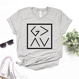 God is greater than the high and lows square Women tshirt Cotton Casual Funny t shirt Gift Lady Yong Girl Top Tee 6 Color A-1123