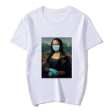 Funny Women T Shirt Spoof Summer Fashion T-shirt Casual Aesthetic Short Sleeve Female Tshirt Vogue Summer 2020