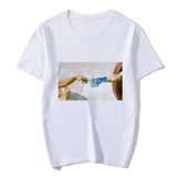 Funny Women T Shirt Spoof Summer Fashion T-shirt Casual Aesthetic Short Sleeve Female Tshirt Vogue Summer 2020