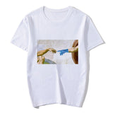 Funny Women T Shirt Spoof Summer Fashion T-shirt Casual Aesthetic Short Sleeve Female Tshirt Vogue Summer 2020