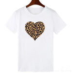 ZOGANKIN Cartoon Print Women T Shirt Summer Casual Short Sleeve O Neck T-shirt Ladies White TShirt Tops Cute Tees Shirt