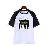 One Direction Funny O-Neck T-shirt Men Fashion Print Tshirt Tops Tees Casual Men's T-shirts Casual Hip Hop High Street Couple
