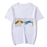 Funny Women T Shirt Spoof Summer Fashion T-shirt Casual Aesthetic Short Sleeve Female Tshirt Vogue Summer 2020