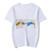 Funny Women T Shirt Spoof Summer Fashion T-shirt Casual Aesthetic Short Sleeve Female Tshirt Vogue Summer 2020