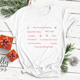 Loose Shirts Fine Line Love on Tour Women Tshirt Shirt Black White Female T-shirt Harajuku Hip Hop Harry Styles Women T-shirts