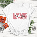 Loose Shirts Fine Line Love on Tour Women Tshirt Shirt Black White Female T-shirt Harajuku Hip Hop Harry Styles Women T-shirts