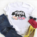 Women Fashion Witch Coffee Cartoon Clothing Print Ladies Summer T Tee  Female Top Shirt Clothes Tshirt Womens Graphic T-shirt